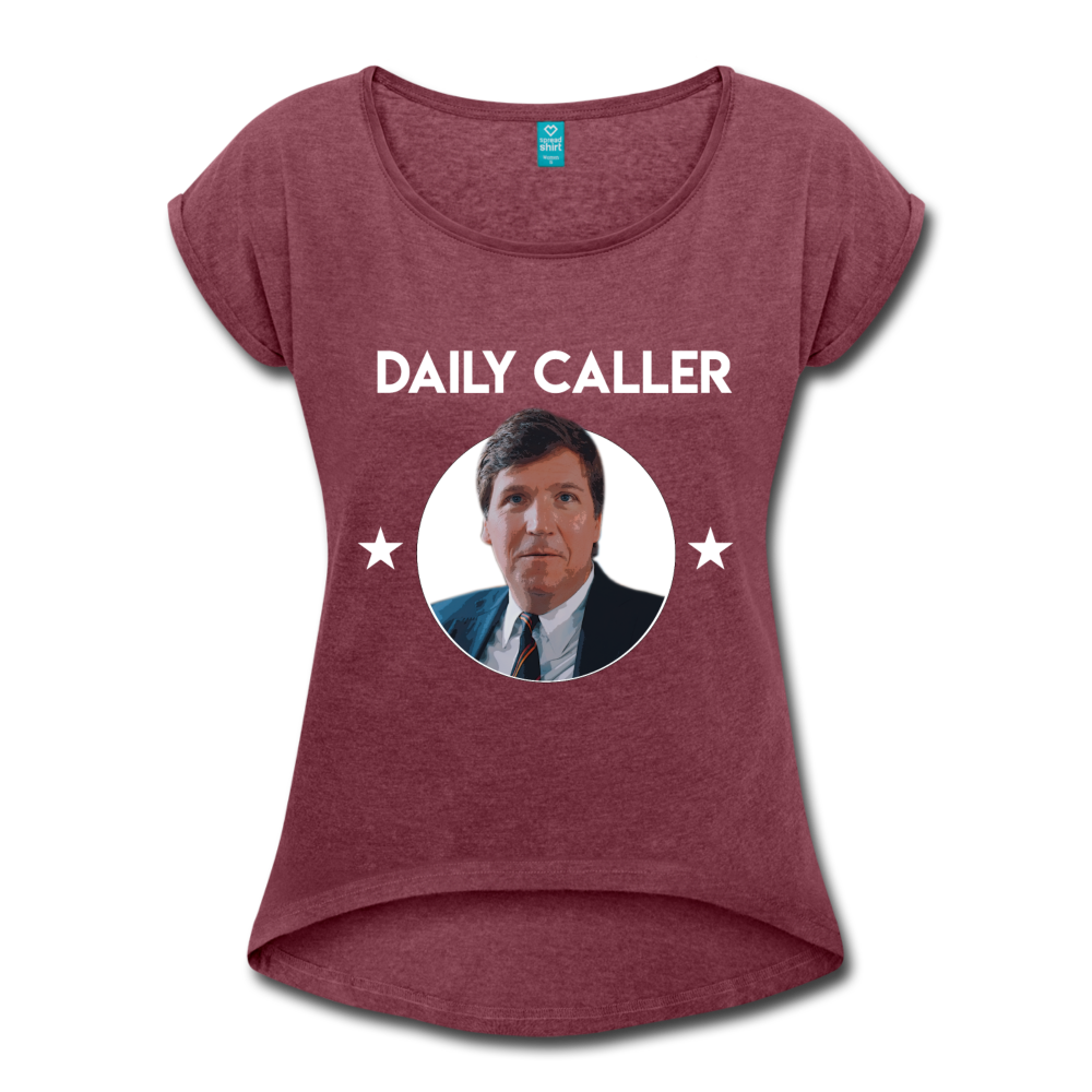 Women's Tucker T-Shirt - heather burgundy