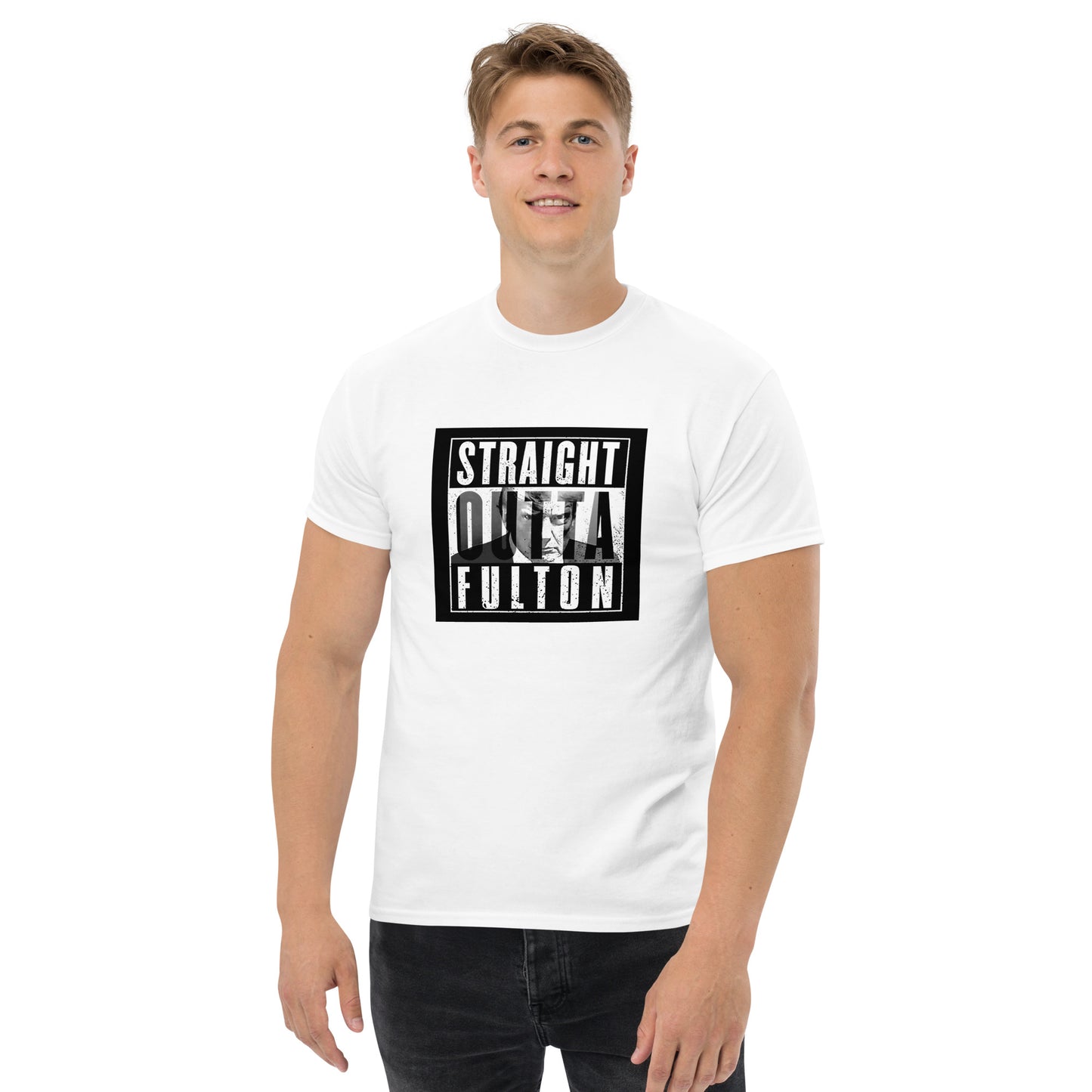 Straight Outta Fulton - Donald Trump Mugshot T-Shirt