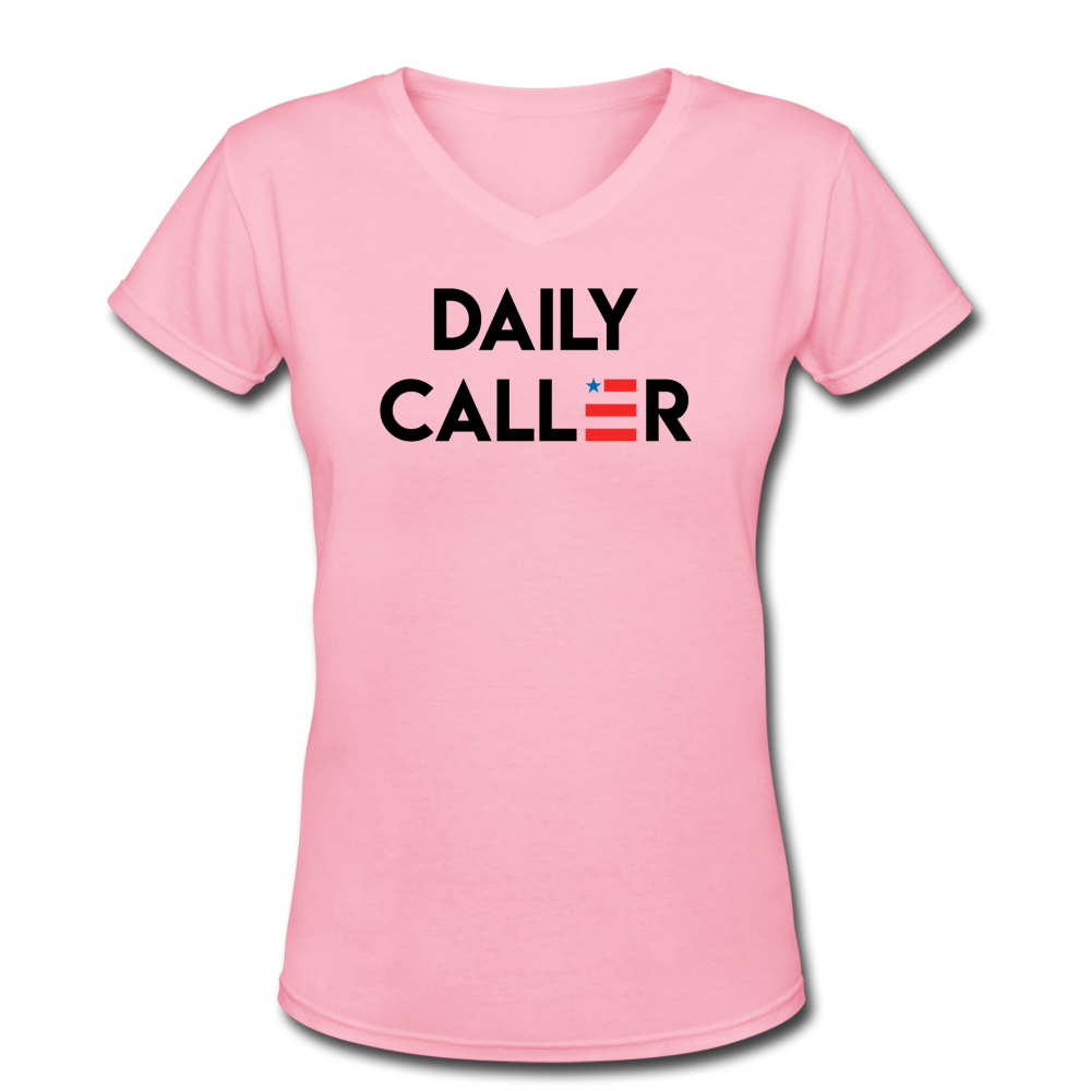 Women's Premium V-Neck T-Shirt - pink