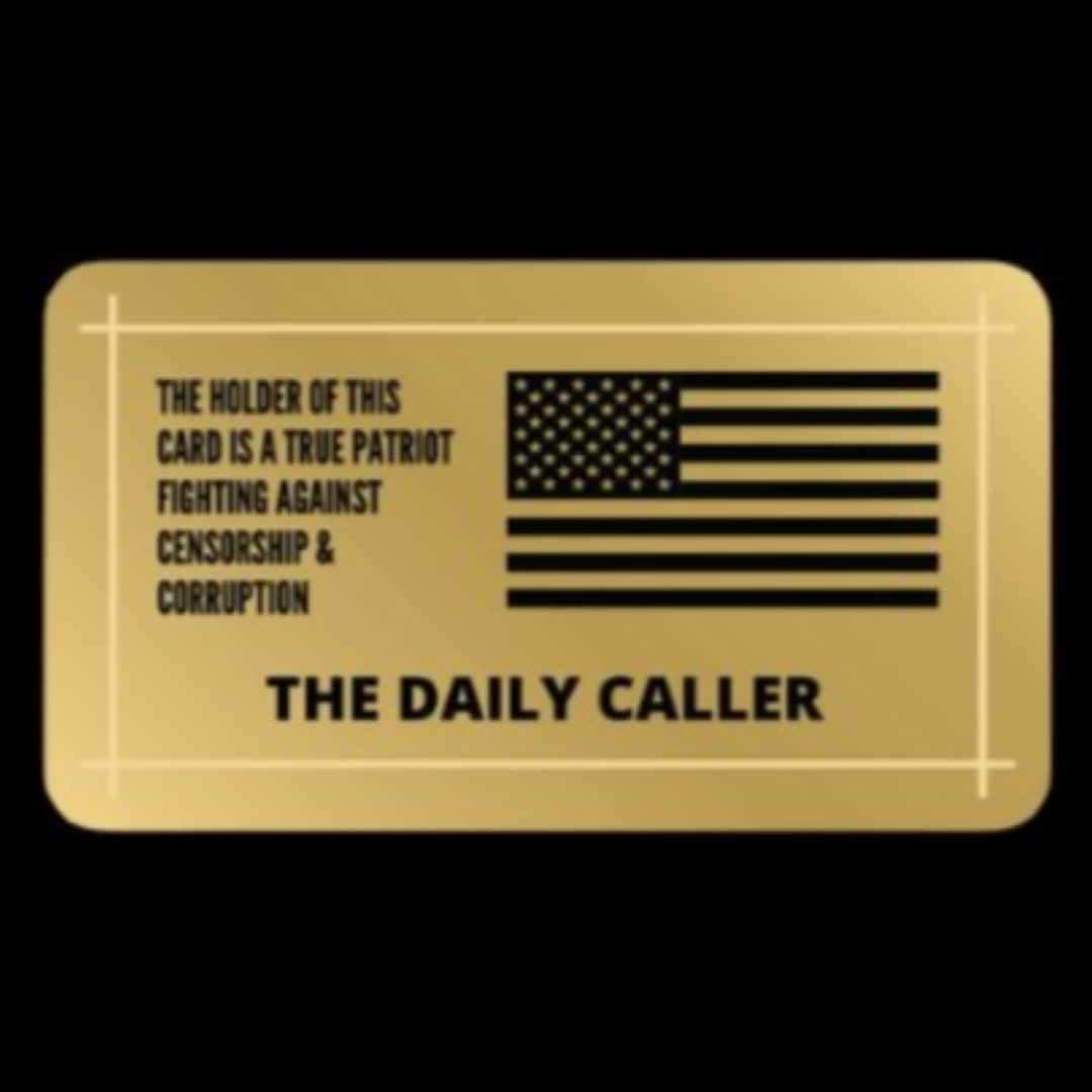 Daily Caller Patriot Gold Membership Card