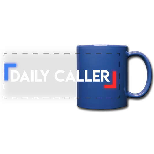 Daily Caller Panoramic Mug - royal blue
